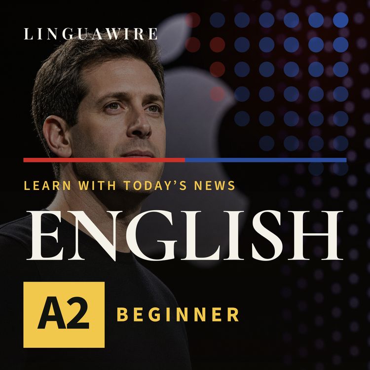 cover art for A2 English News | Will Apple Deliver Its First Foldable Phone?
