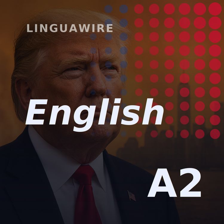 cover art for A2 English News | Trump Threatens Canada Tariffs Over Fire Smoke