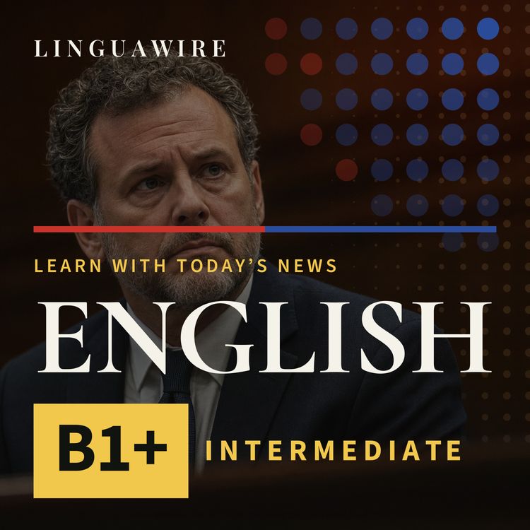 cover art for B1 English News | Lawyer Fined for Using ChatGPT in Murder Case