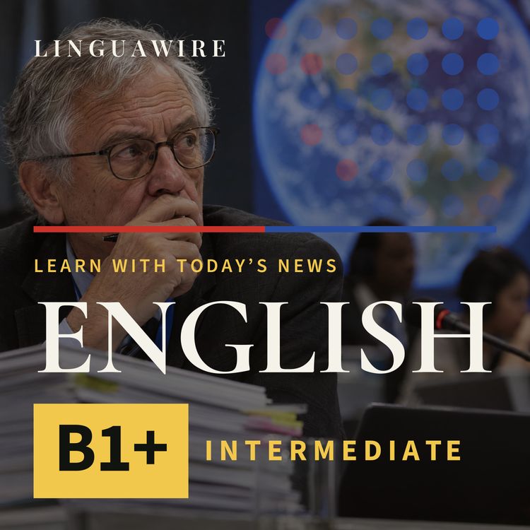 cover art for B1 English News | IPCC Climate Report Could Move From 2028 to 2029