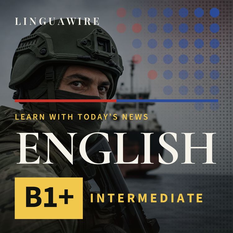 cover art for B1 English News | Pirates Die in Ship Rescue