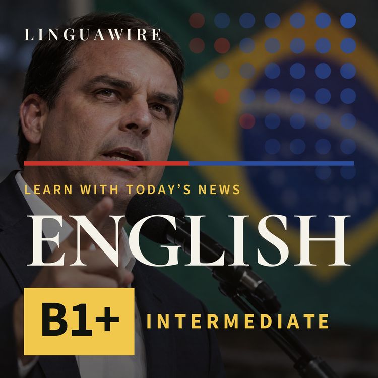 cover art for B1 English News | Brazil's Election Heads for a Close Runoff