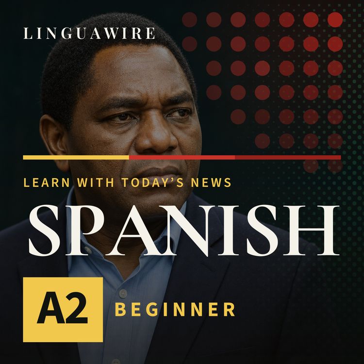 cover art for A2 Spanish News | Can Zambia Finish Counting After Violence?