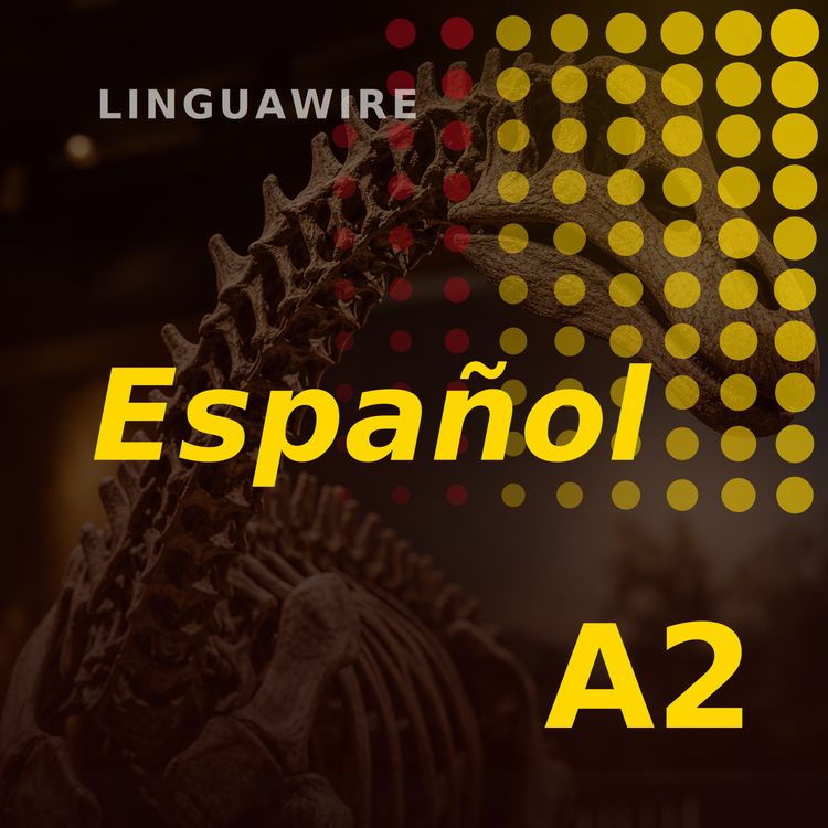 cover art for A2 Spanish News | A 20m Dinosaur Found in Thailand