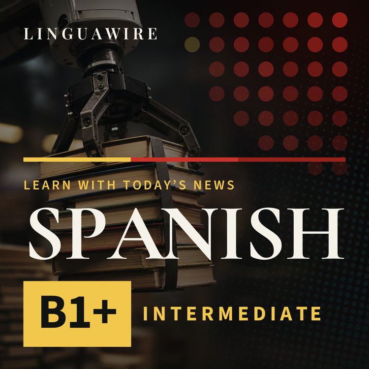 cover art for B1 Spanish News | Why Are Secondhand Books Selling in Bulk?