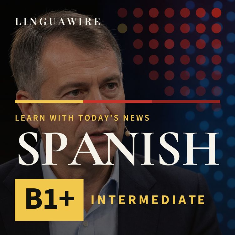 cover art for B1 Spanish News | Can AI Cure Cancer if Chips Run Short?