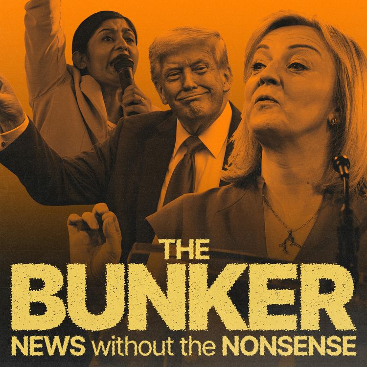 cover art for Liz Truss unleashed, Your Party and demolishing the White House – The 20 Weirdest Moments of 2025 – Part 1