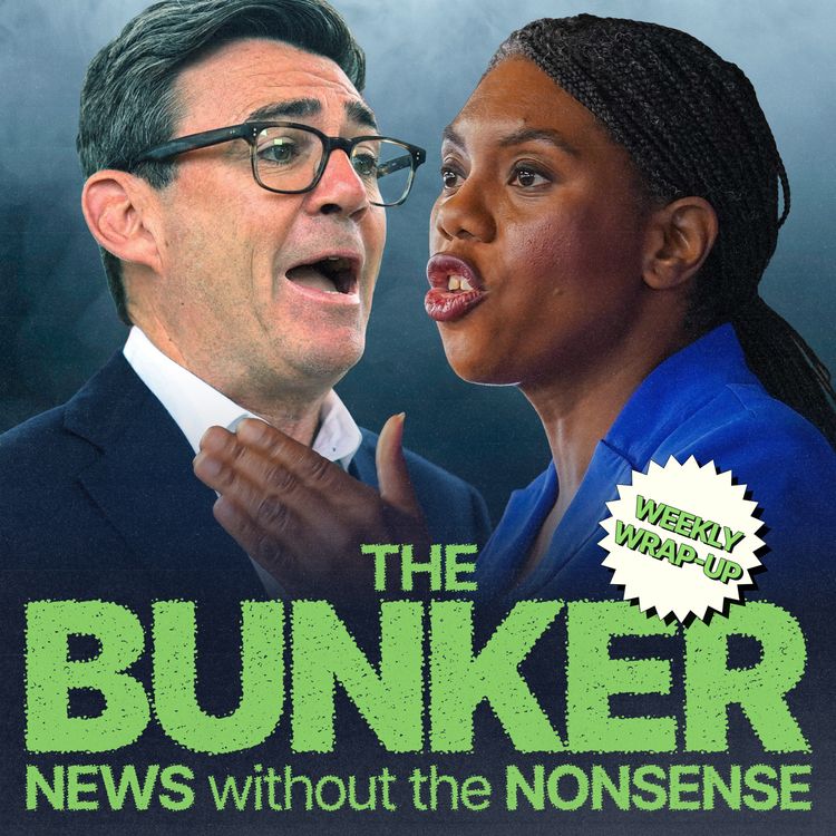 cover art for Burnham-Badenoch bust-up, Reform's griftfest, RIP Gloria Steinem – Weekly Wrap-Up with Seth Thévoz