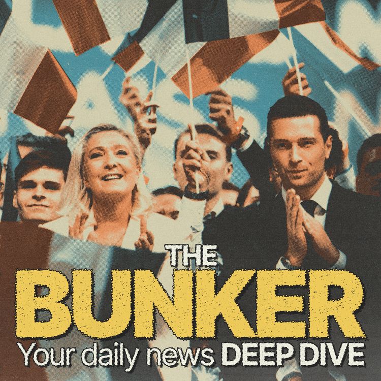 cover art for What happens if France goes fascist? – Deep Dive with Rafael Behr