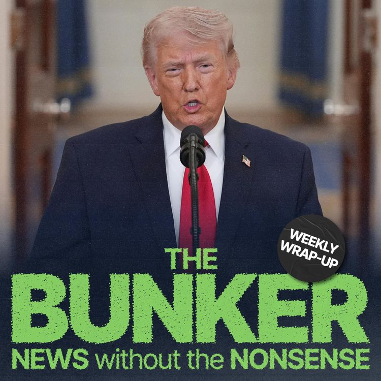 cover art for Trump's Iran solution: War crimes! – Weekly Wrap-Up with Zoë Grünewald
