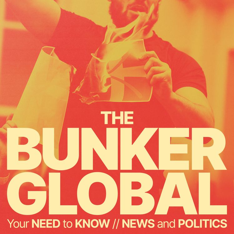 cover art for Bunker Global: Sweden’s Free Speech Reckoning, Trudeau vs Meta and Britain’s £18 Trillion Reparations Bill