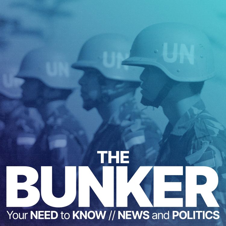 cover art for The UN faces destruction. Can we save it? – with Ros Taylor and Richard Gowan