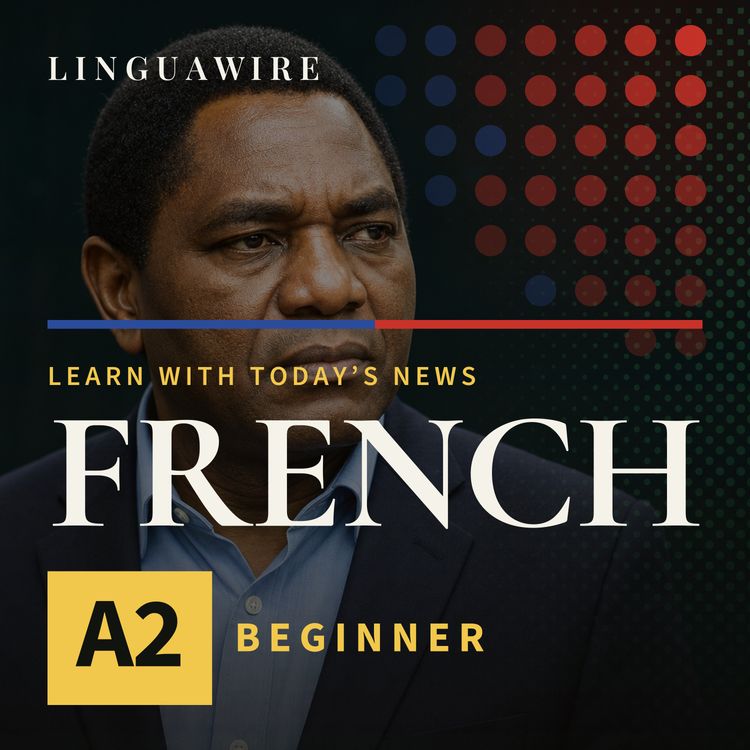 cover art for A2 French News | Can Zambia Finish Counting After Violence?