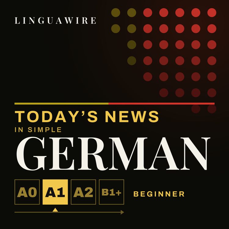 cover art for A1 German | Why This World Cup Costs More Than Ever | Today's Easy News