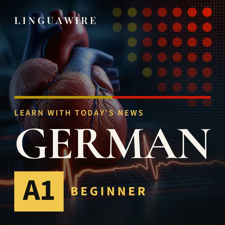 cover art for A1 German News | Heart Disease Gets a Fast New AI Check