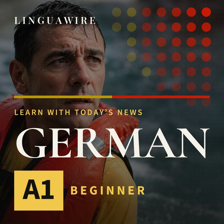 cover art for A1 German News | Why Are Drownings Rising in France?