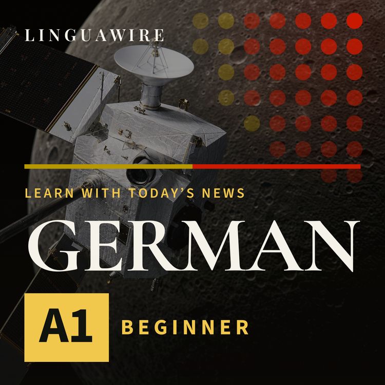 cover art for A1 German News | After 8 Years, BepiColombo Reaches Mercury's Final Stretch