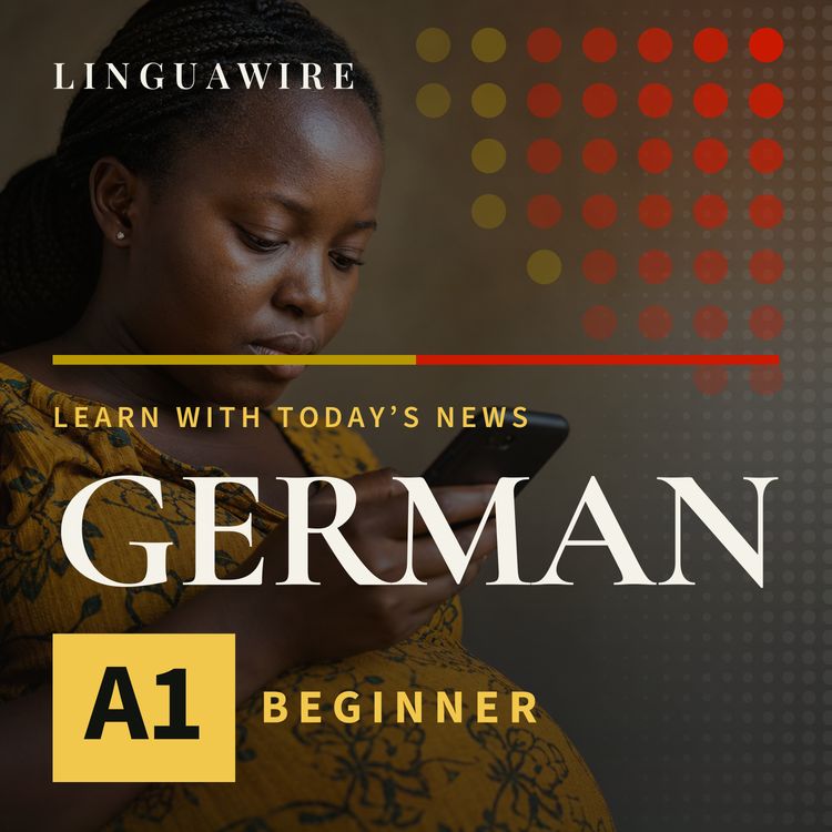 cover art for A1 German News | Can an AI Chatbot Help Pregnant Women?