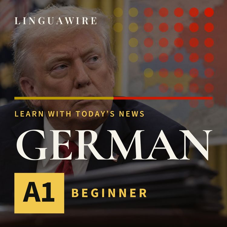 cover art for A1 German News | Why Did Trump Pause Sanctions on Russia?