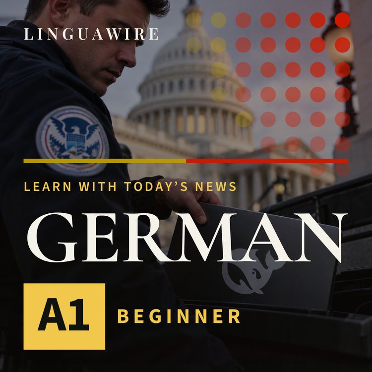 cover art for A1 German News | Why the US Is Banning DeepSeek from Government Systems