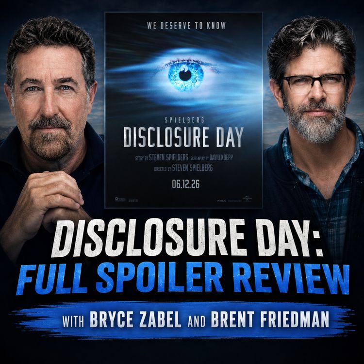 cover art for Disclosure Day Review with Hollywood Insiders who Worked with Steven Spielberg