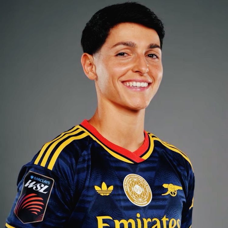 cover art for Élisa de Almeida: Arsenal’s New No.5, the Controversy & the Footballer