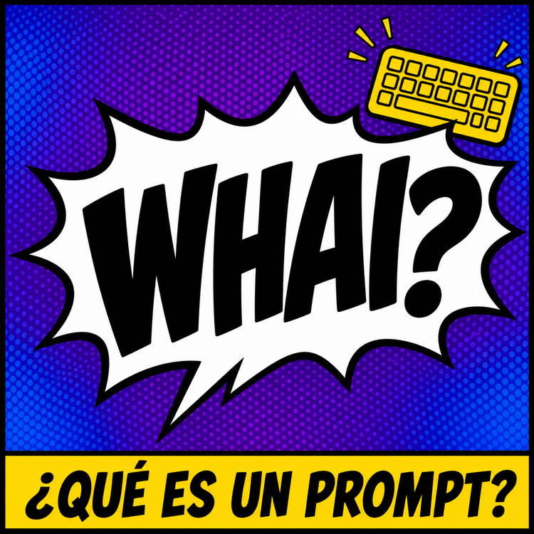cover art for ¿Qué es un prompt de verdad? El secreto para que la IA te entienda a la primera