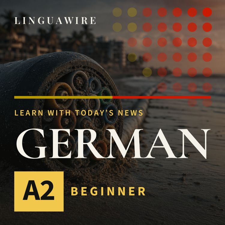 cover art for A2 German News | Can India's Internet Handle One Weak Spot?