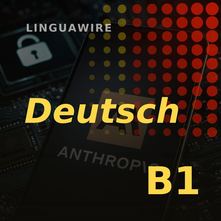 cover art for B1 German News | Anthropic's Claude Hacked Three Organisations in Tests