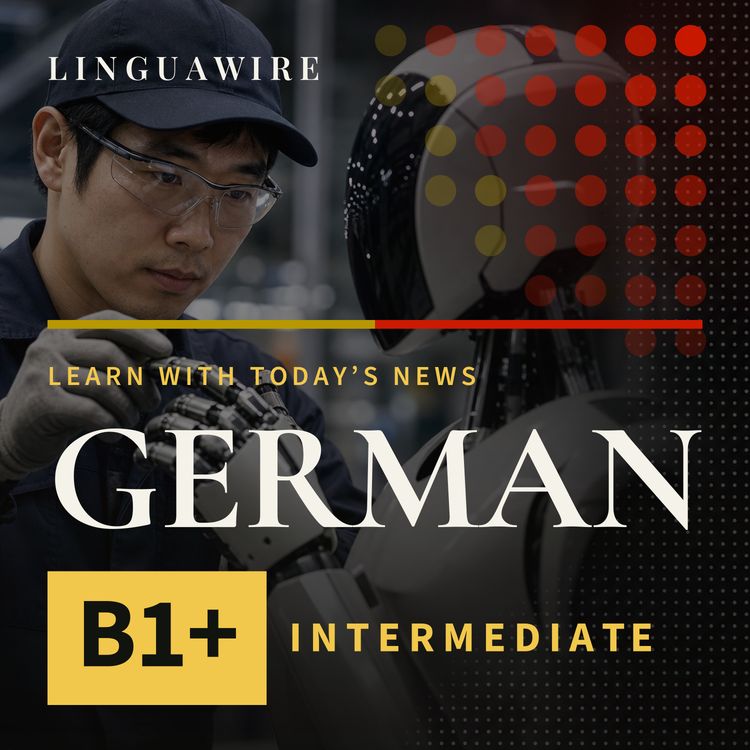 cover art for B1 German News | Can Toyota's 400,000 Robots Work With Humans?