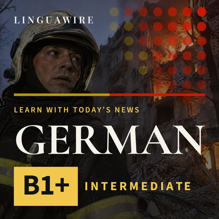 cover art for B1 German News | Kyiv Missile Attack Injures Six as Peace Talks Near