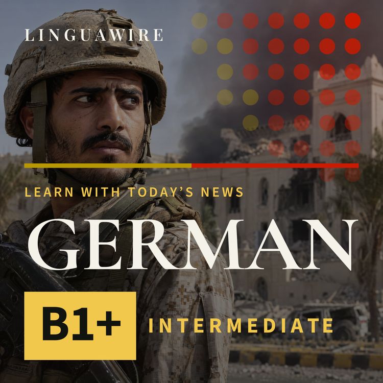 cover art for B1 German News | Yemen Palace Hit by Five Houthi Missiles