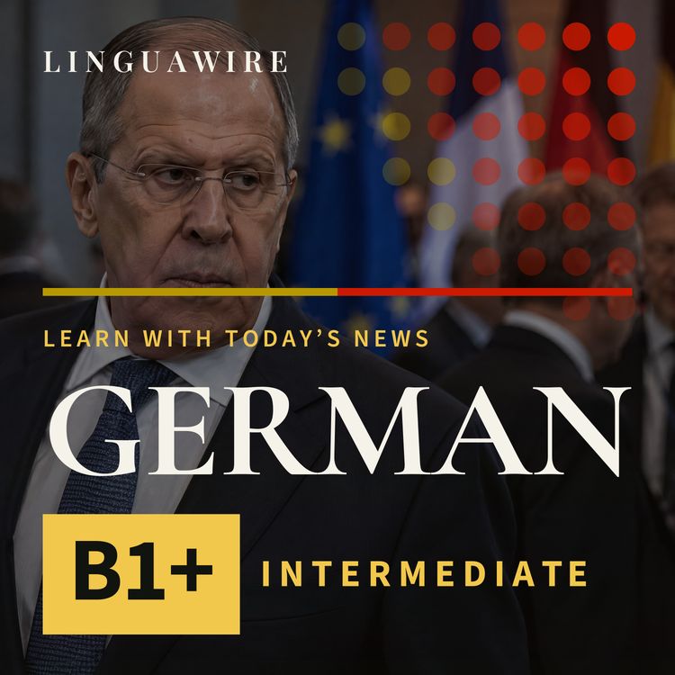 cover art for B1 German News | Europe Refuses G20 Photo With Russia's Lavrov