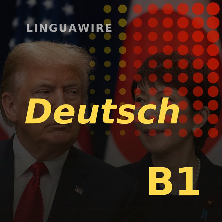 cover art for B1 German News | Japan and the US Step In to Save the Yen