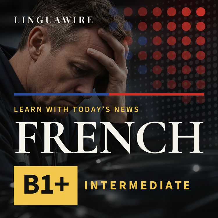 cover art for B1 French News | Jaguar Land Rover Faces Thousands of Job Cuts