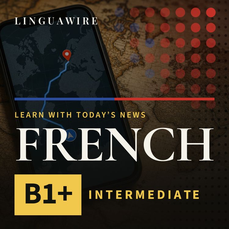 cover art for B1 French News | Will Navigation Apps Keep the Mercator Map?