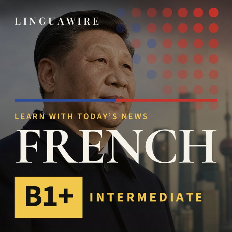 cover art for B1 French News | China's Emissions Fall as Oil Use Drops