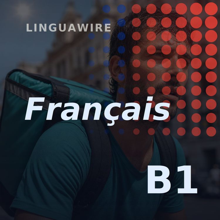 cover art for B1 French News | Italy's Delivery Riders Strike in 40C Heat
