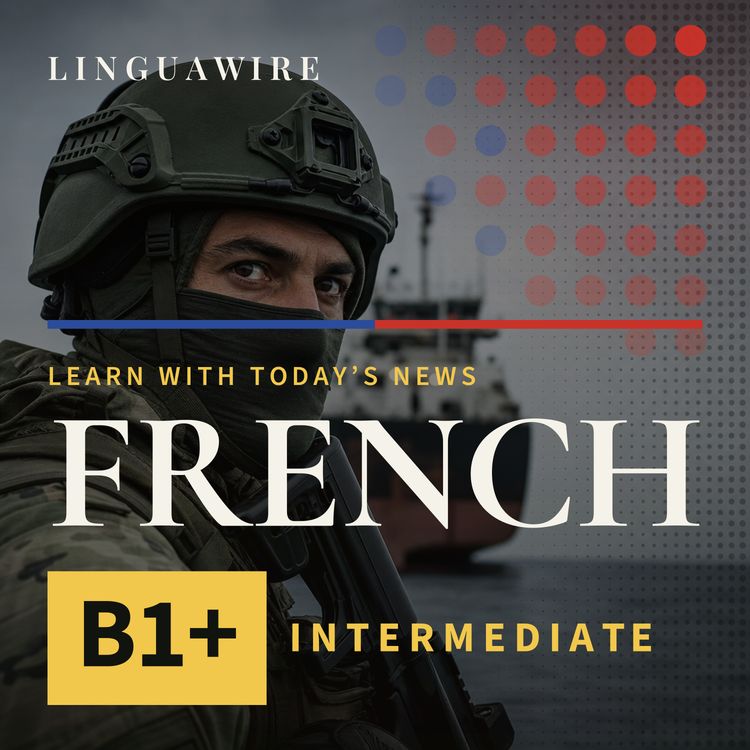 cover art for B1 French News | Pirates Die in Ship Rescue