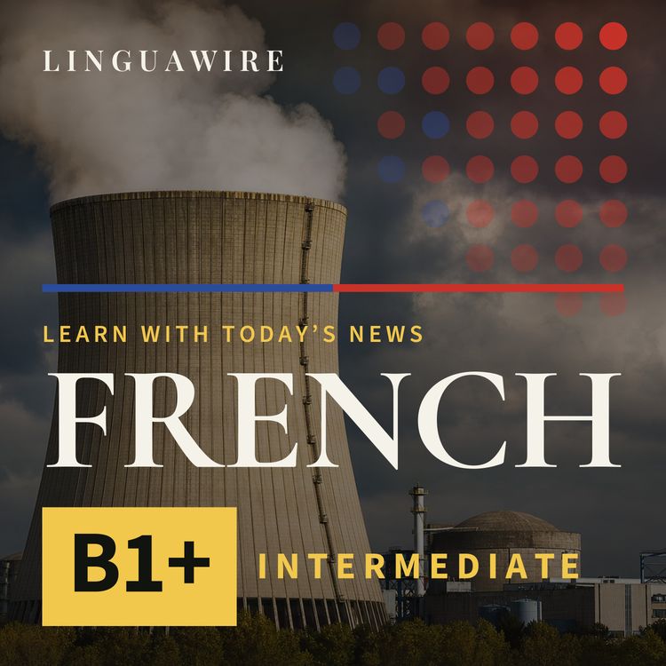 cover art for B1 French News | Romania's Only Nuclear Plant Shuts After Danube Drops