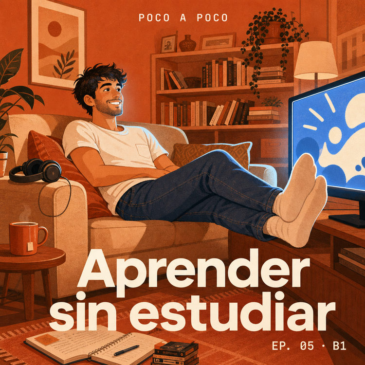cover art for Learning Spanish with TV Shows | Aprender sin estudiar [B1]