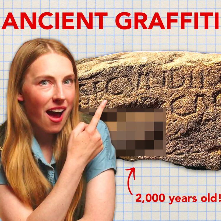 cover art for Ancient graffiti is much more vulgar than you think