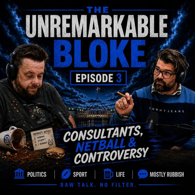 cover art for Consultants, Netball & Controversy