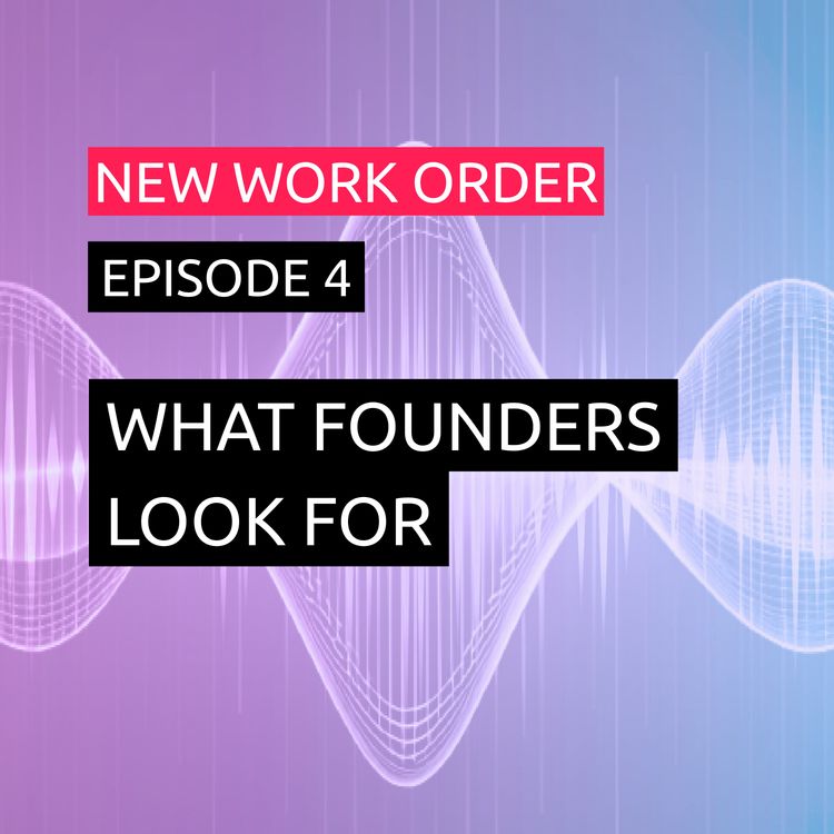 cover art for What Founders Look For