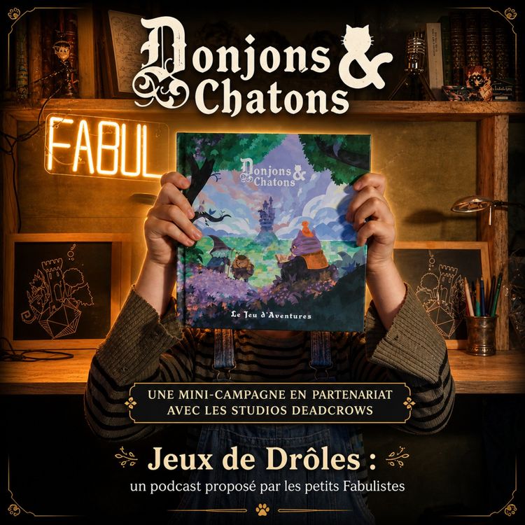 cover art for Ep 01 " Donjons & Chatons " -Jeux de Drôles -