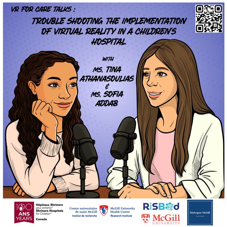 cover art for Trouble Shooting the Implementation of Virtual Reality in a Children’s Hospital – Ms. Sofia Addab and Ms. Tina Athanasoulias