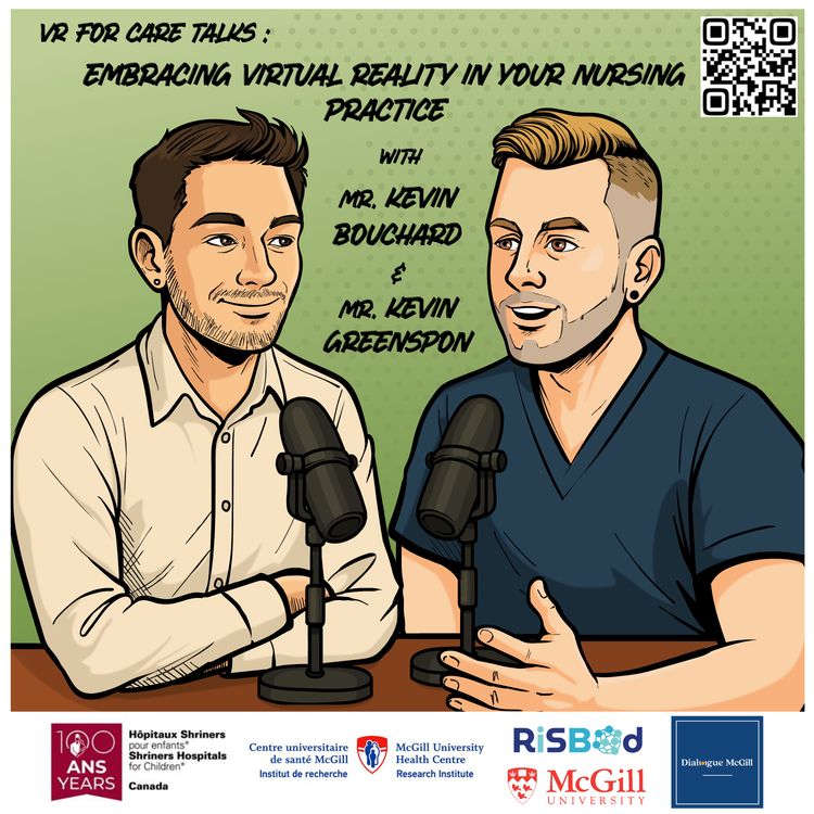 cover art for Embracing Virtual Reality in Your Nursing Practice – Mr. Kevin Bouchard and Mr. Kevin Greenspon 