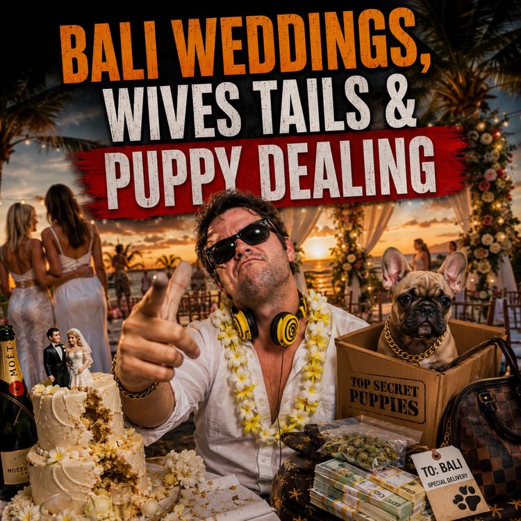 cover art for Bali Weddings, Wives Tales & Puppy Dealing | Episode 3