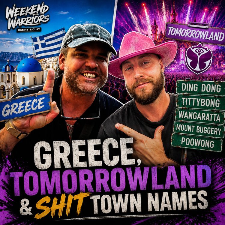 cover art for Greece, Tomorrowland & Shit Town Names