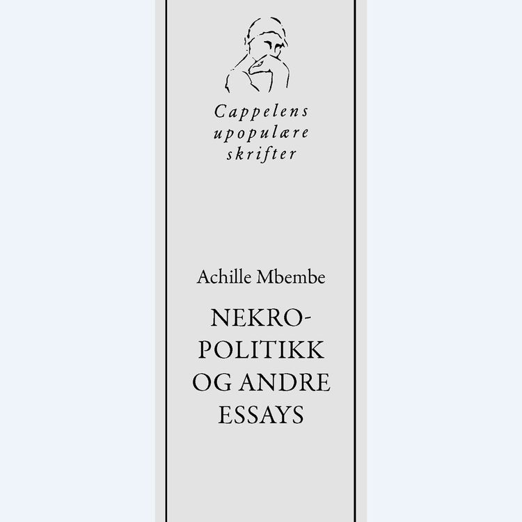 cover art for Achille Mbembe - Nekropolitikk og andre essays
